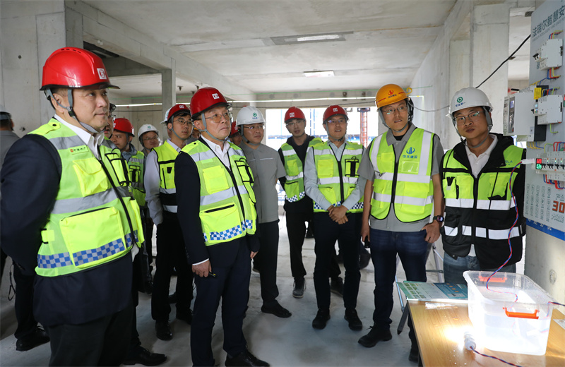 2025年5月23日，中天建设集团在天津组织召开2025年中海发展客户履约推进会。中海发展副总裁郭磊、工程部总经理李建光、中海华北公司工程总徐杨忠、山东公司合约分管领导易成峰等受邀出席